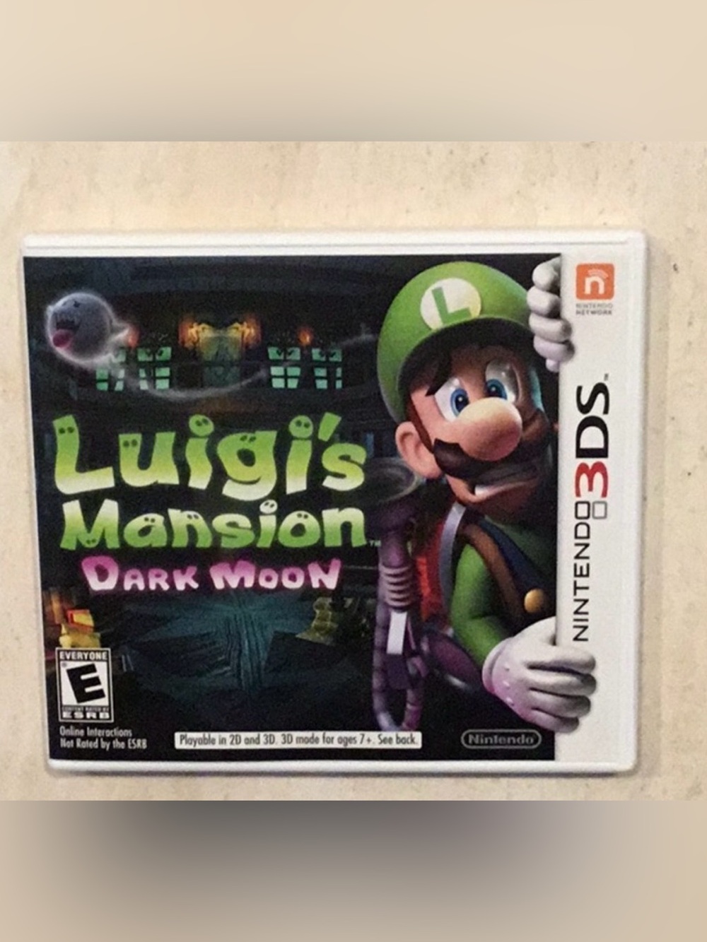 Luigi’s Mansion Dark Moon Nintendo 3DS Game CIB Authentic Tested
